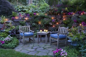 záhradné stoličky